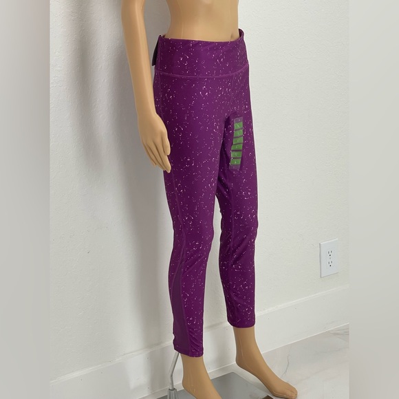 Size Large Juicy Couture Purple Leggings Soft and Silky Leggings - Picture 3 of 6
